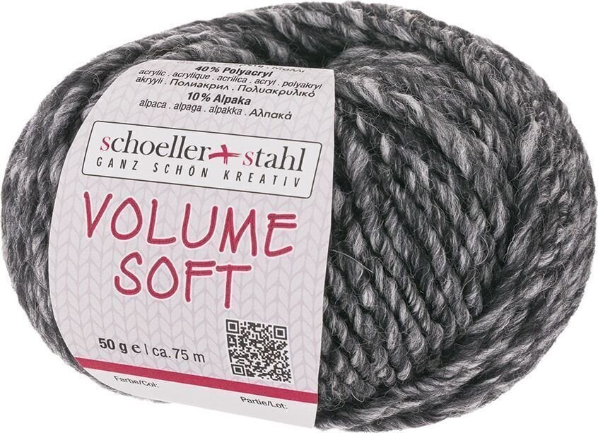 Pređa za pletenje Schoeller + Stahl Volume Soft 90291-02 Granite Pređa za pletenje