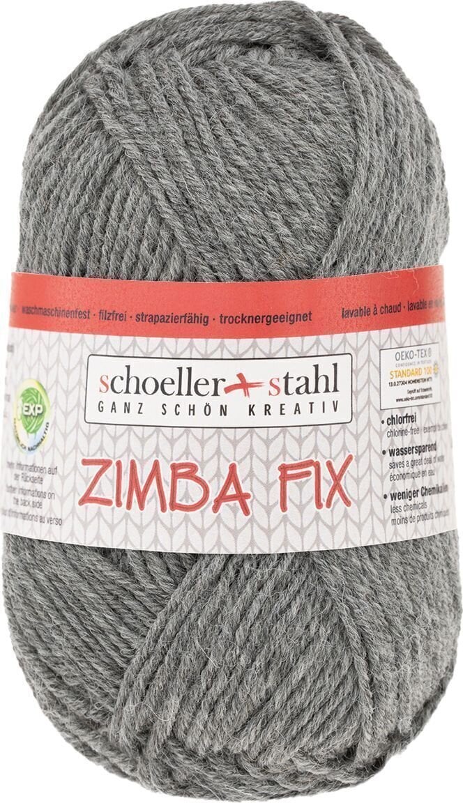 Fire de tricotat Schoeller + Stahl Zimba Fix 90138-02 Light Grey Mottled Fire de tricotat
