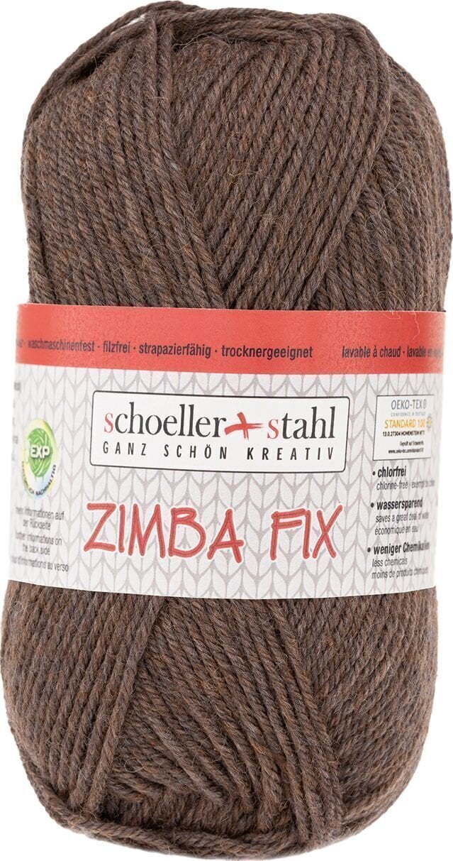 Pređa za pletenje Schoeller + Stahl Zimba Fix 90138-66 Coffee Mottled Pređa za pletenje