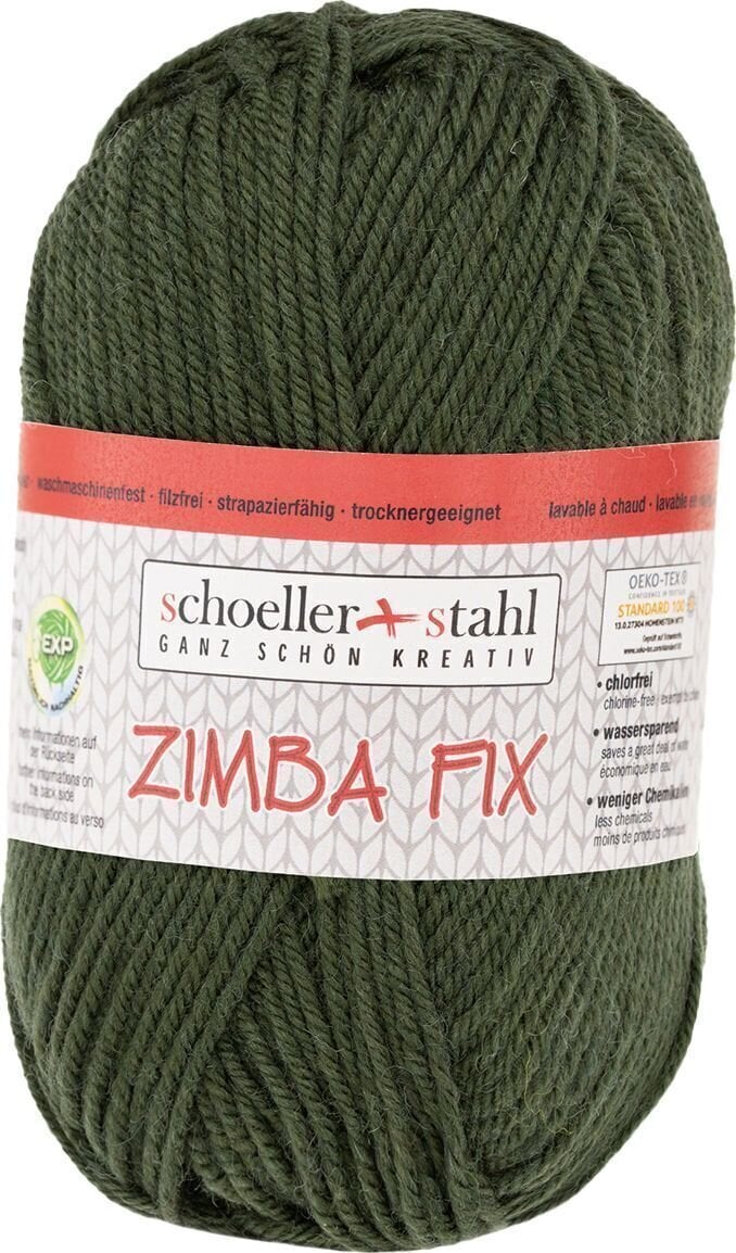 Fire de tricotat Schoeller + Stahl Zimba Fix 90138-80 Loden Fire de tricotat