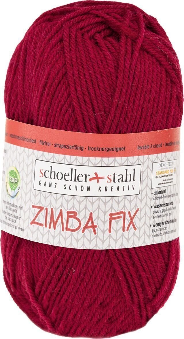 Fire de tricotat Schoeller + Stahl Zimba Fix 90138-942 Wine Red Fire de tricotat