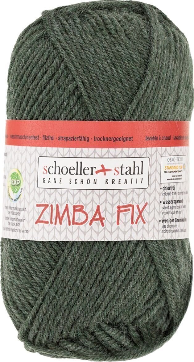 Pređa za pletenje Schoeller + Stahl Zimba Fix 90138-1007 Green Mottled Pređa za pletenje