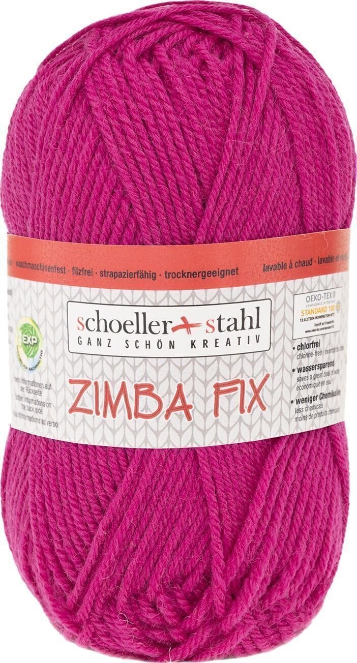Pređa za pletenje Schoeller + Stahl Zimba Fix 90138-8160 Fuchsia Pređa za pletenje