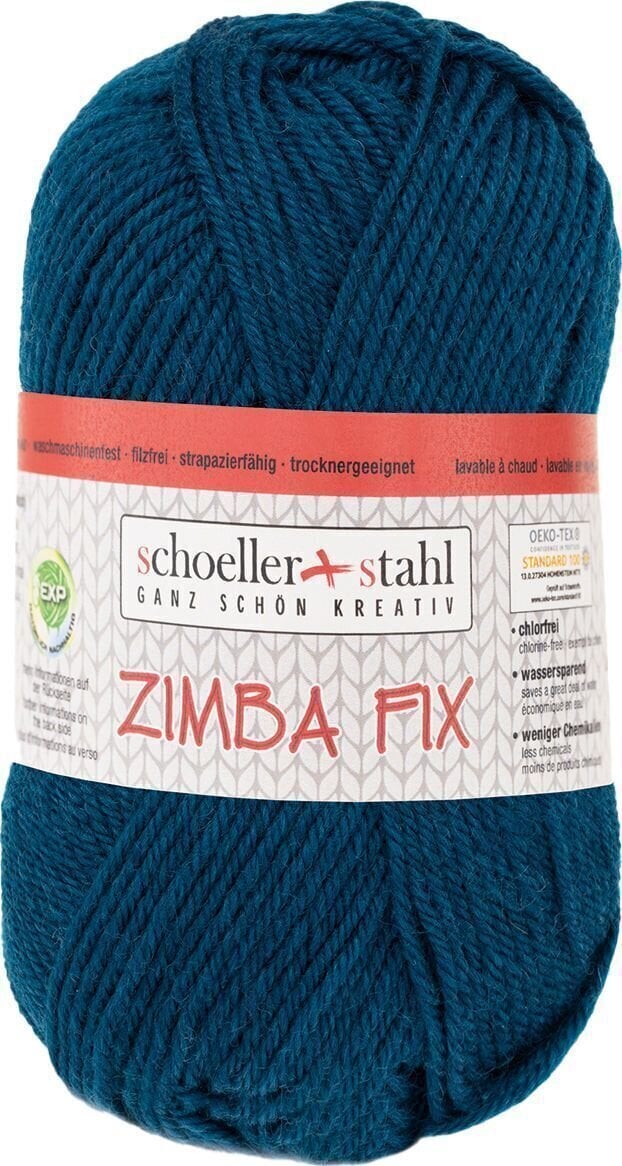 Pređa za pletenje Schoeller + Stahl Zimba Fix 90138-8168 Dark Petrol Pređa za pletenje