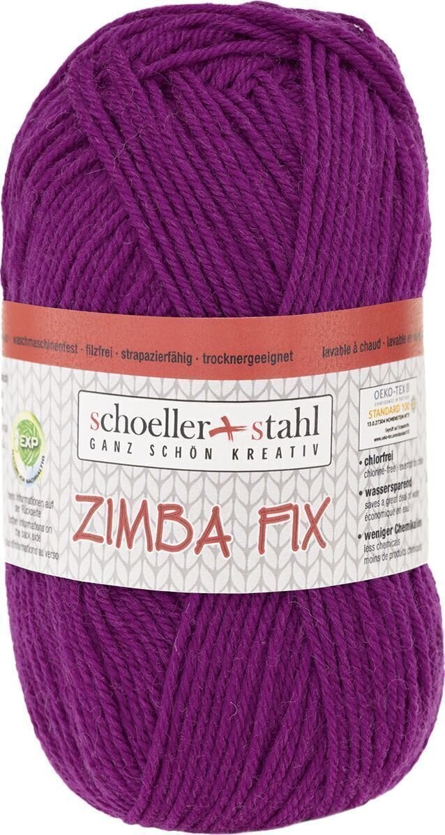 Pređa za pletenje Schoeller + Stahl Zimba Fix 90138-8178 Purple Pređa za pletenje