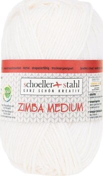 Pređa za pletenje Schoeller + Stahl Zimba Medium 90139-20 White Pređa za pletenje - 1