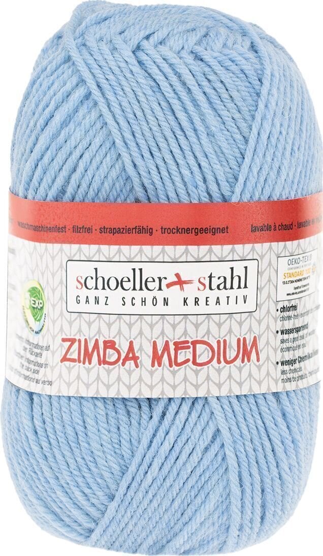 Fire de tricotat Schoeller + Stahl Zimba Medium 90139-33 Light Blue Fire de tricotat