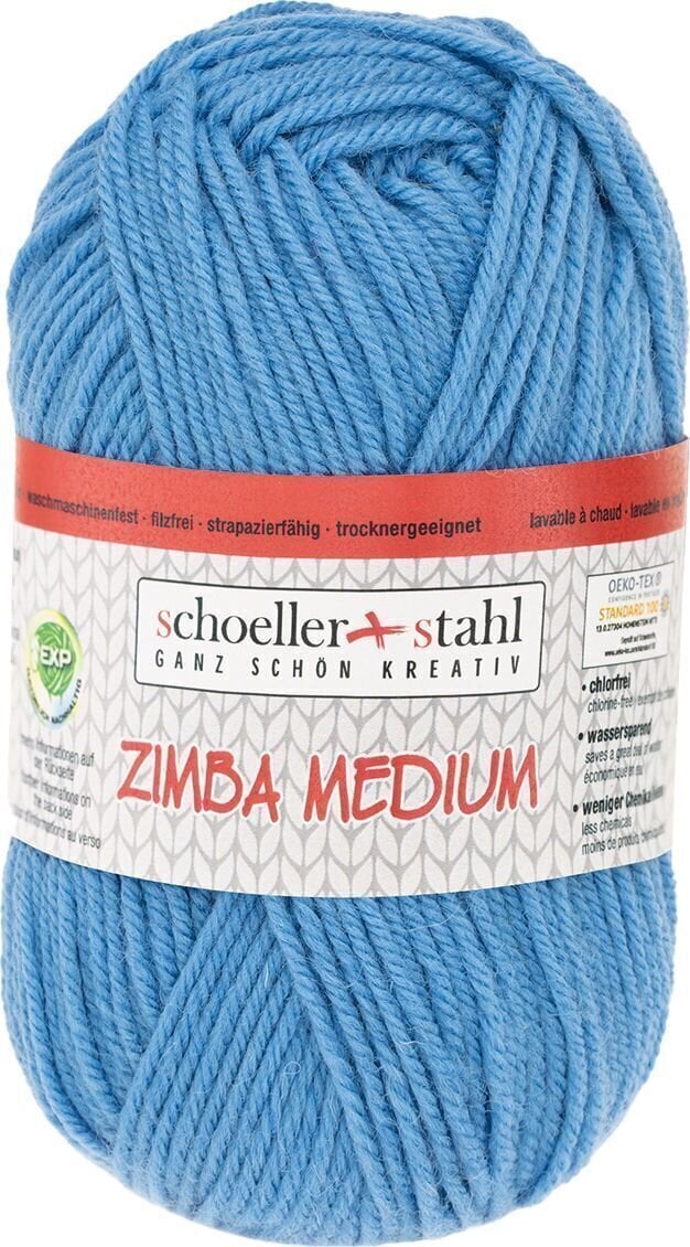 Fire de tricotat Schoeller + Stahl Zimba Medium 90139-56 Denim Fire de tricotat