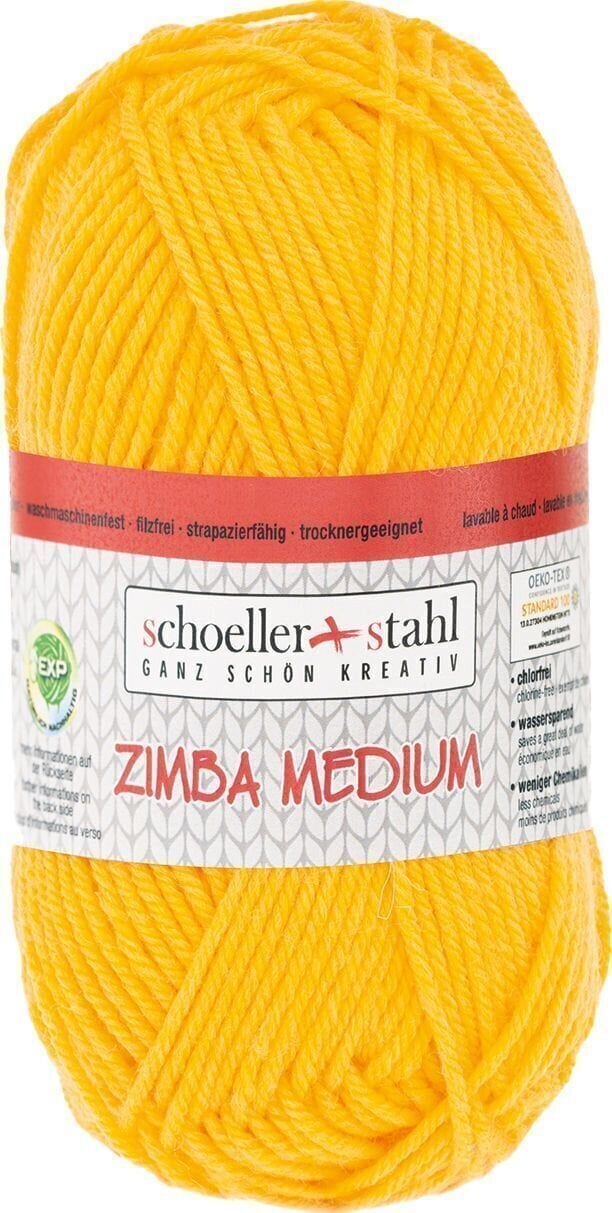 Pređa za pletenje Schoeller + Stahl Zimba Medium 90139-61 Sun Pređa za pletenje