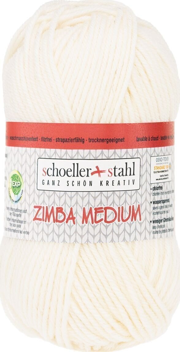 Fire de tricotat Schoeller + Stahl Zimba Medium 90139-81 Ecru Fire de tricotat