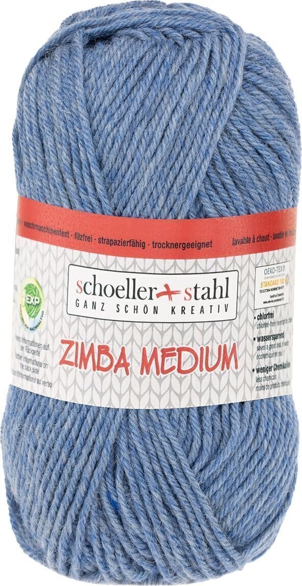 Fire de tricotat Schoeller + Stahl Zimba Medium 90139-1115 Denim Mottled Fire de tricotat