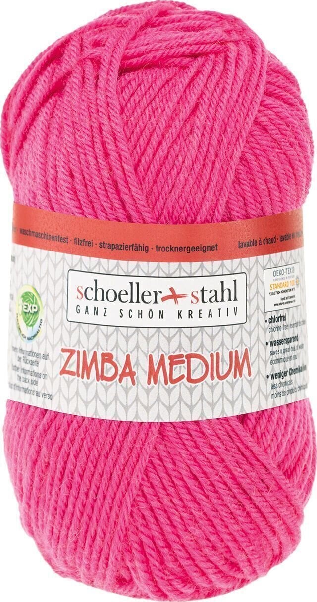Fire de tricotat Schoeller + Stahl Zimba Medium 90139-8145 Pink Fire de tricotat