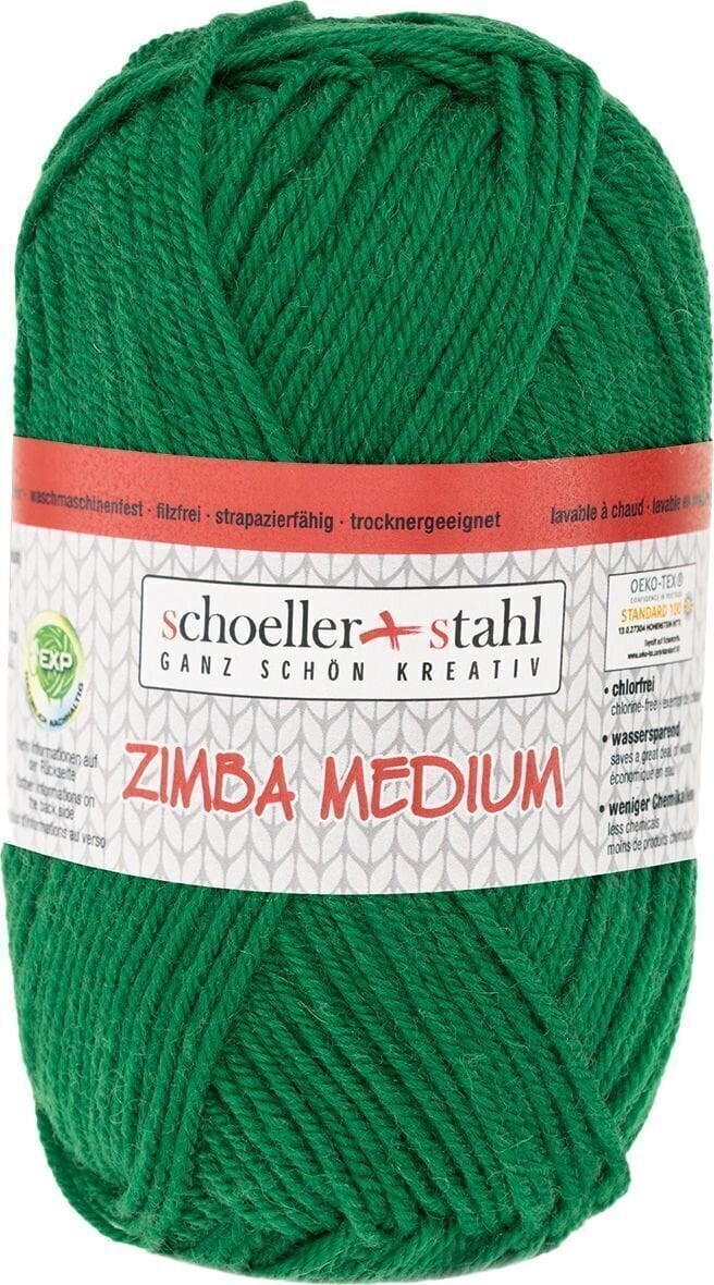 Fire de tricotat Schoeller + Stahl Zimba Medium 90139-8163 Emerald Fire de tricotat