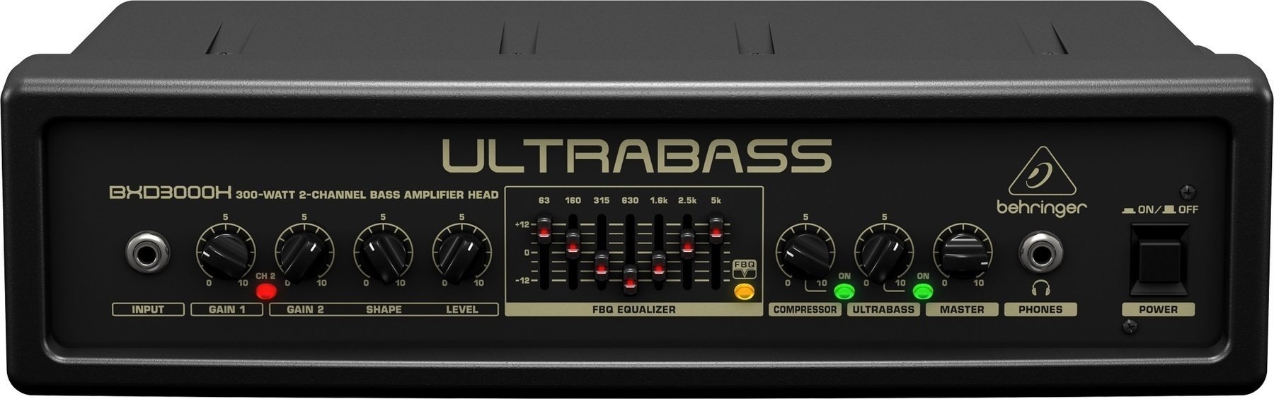 Transistor Bassverstärker Behringer BXD3000H Ultrabass