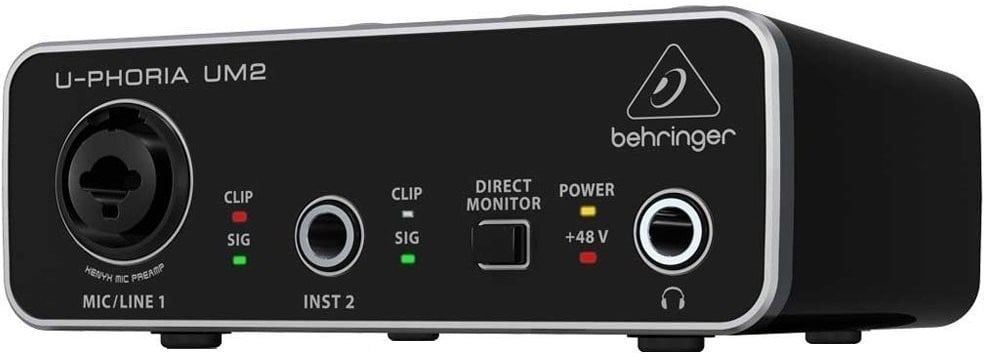 USB audio prevodník - zvuková karta Behringer UM2 U-Phoria
