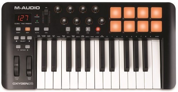 MIDI toetsenbord M-Audio Oxygen 25 IV