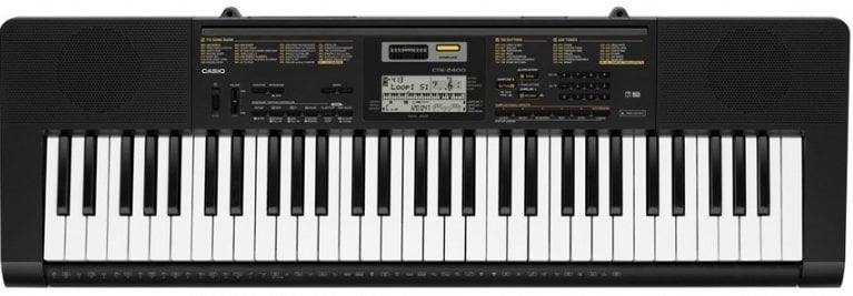 Keyboard zonder aanslaggevoeligheid Casio CTK 2400