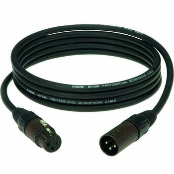 Microphone Cable Klotz M1FM1K1000 Black 10 m - 1