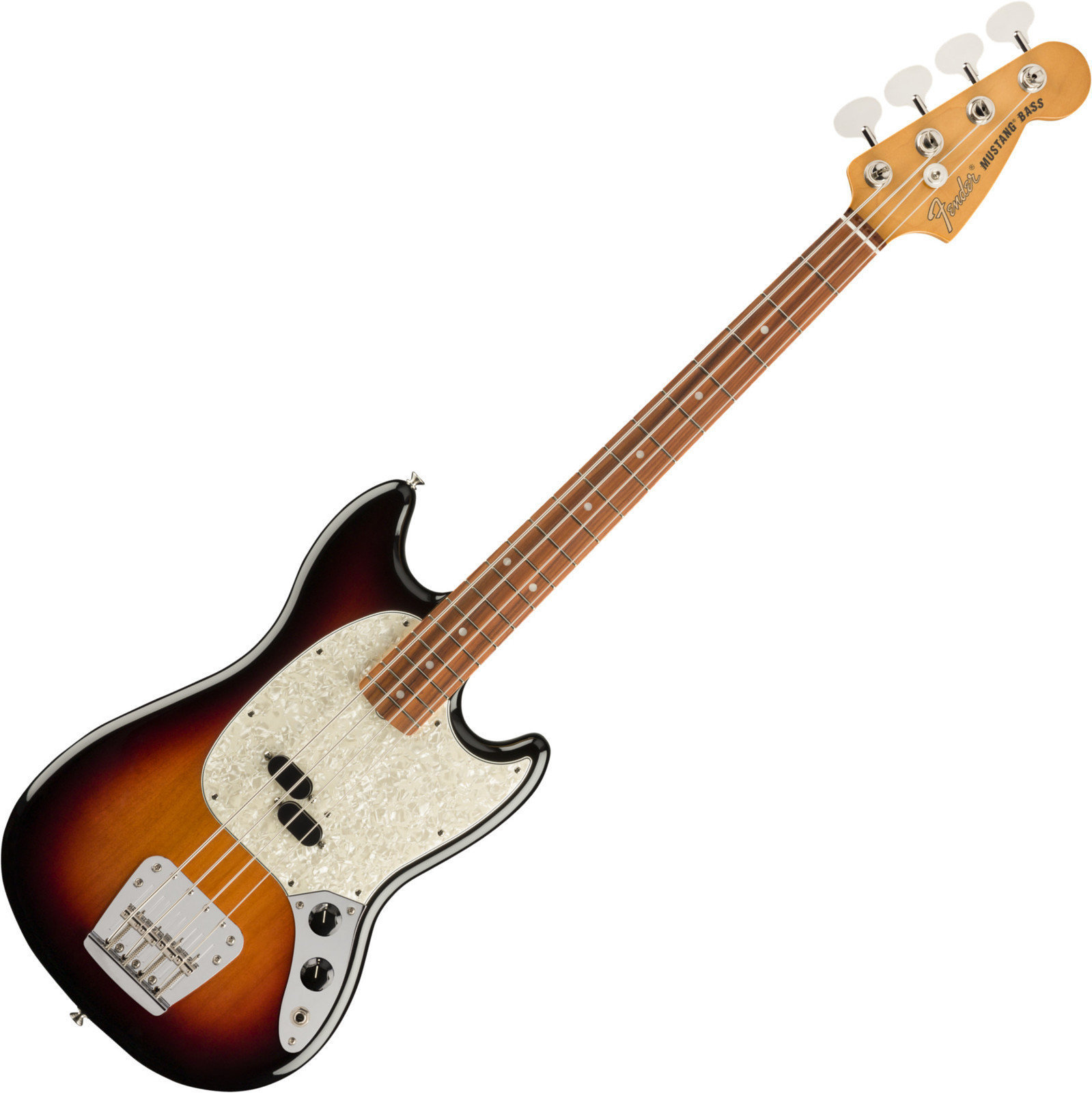 Baixo de 4 cordas Fender Vintera 60s Mustang Bass PF 3-Tone Sunburst