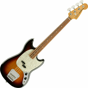 4-kielinen bassokitara Fender Vintera 60s Mustang Bass PF 3-Tone Sunburst - 1