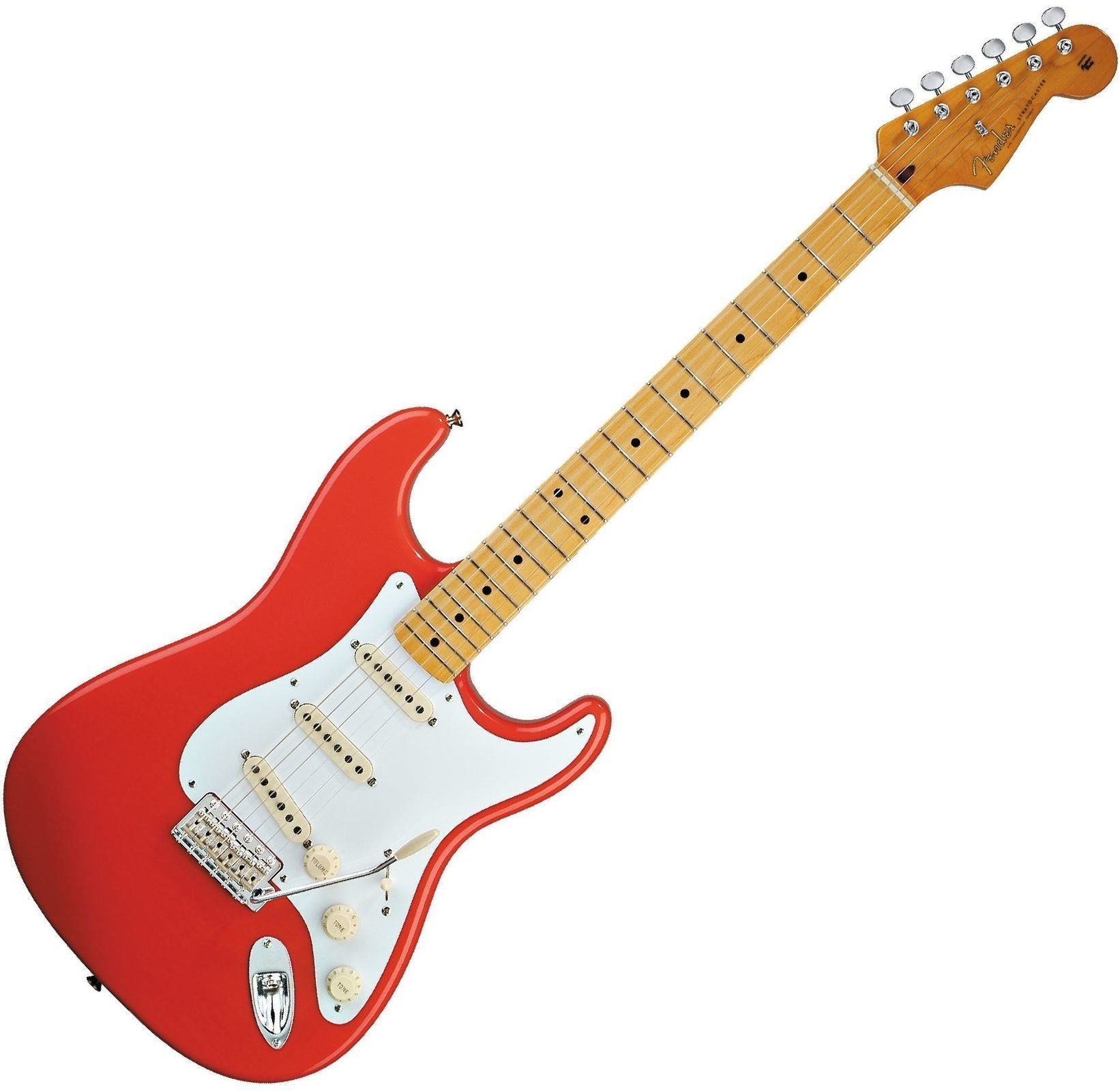 Elektriska gitarrer Fender Classic Series 50s Stratocaster MN Fiesta Red