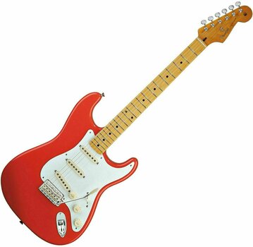 Elektriska gitarrer Fender Classic Series 50s Stratocaster MN Fiesta Red - 1