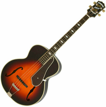 Ακουστική Μπάσο Κιθάρα Epiphone De Luxe Classic Bass Vintage Sunburst - 1