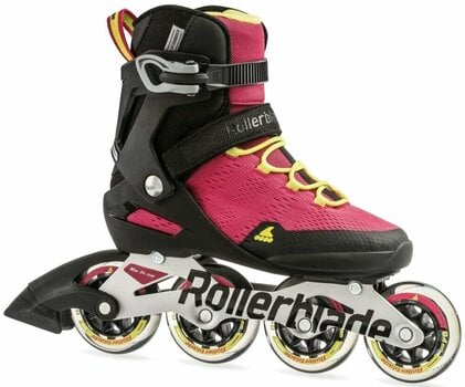 Pattini in linea Rollerblade Spark 84 W Strawberry/Lime 24,5/38,5 - 1