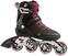 Roller Skates Rollerblade Spark 80 ST W Black/Dark Pink 25/39