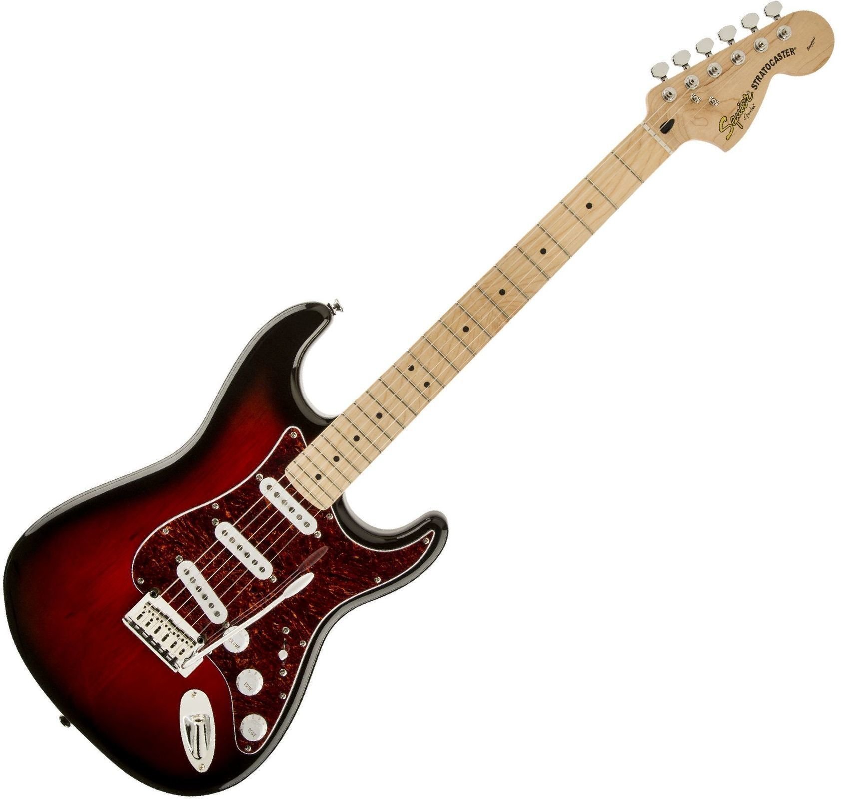 E-Gitarre Fender Squier Standard Stratocaster MN Antique Burst