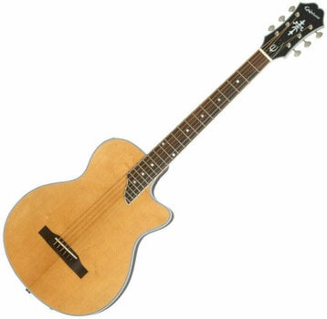Guitarra eletroacústica especial Epiphone SST Coupe Natural - 1