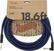Nástrojový kabel Fender Festival Series Modrá 5,5 m Rovný - Lomený
