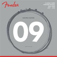 Струни за електрическа китара Fender Round Core Nickel 155L 9-42 Струни за електрическа китара