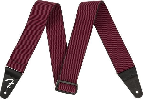 Textilgurte für Gitarren Fender Weighless Strap Red Tweed