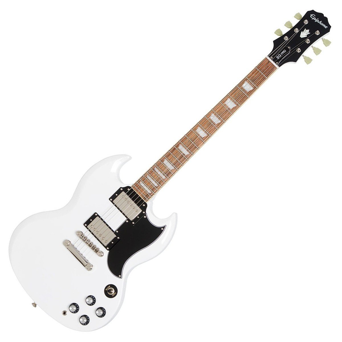 Elektromos gitár Epiphone G-400 Pro Alpine White