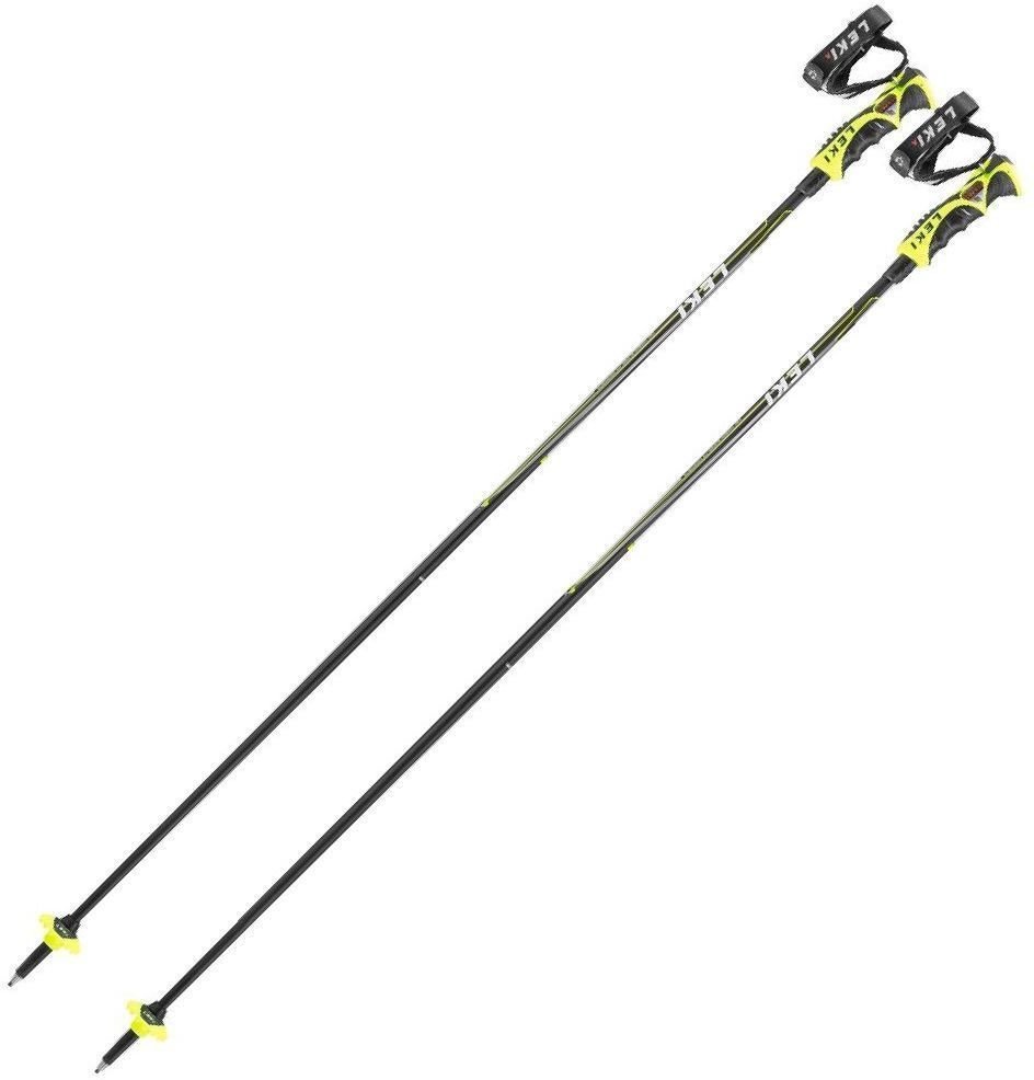 Bâtons de ski Leki Carbon 14 S Black/Neonyellow-White-Anthracite 120 17/18