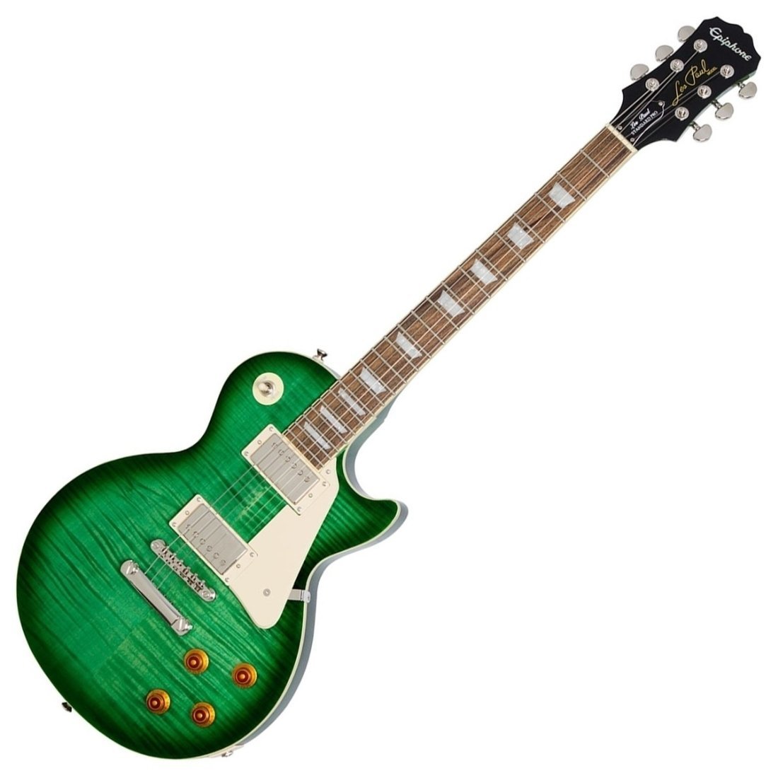 E-Gitarre Epiphone Les Paul Standard Plus-Top Pro Greenburst