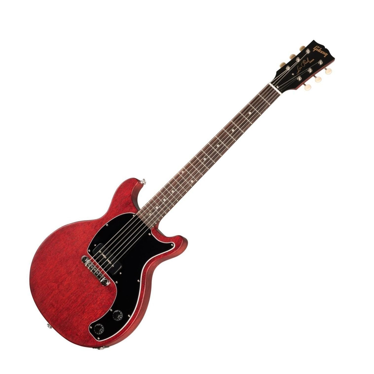 Elektriska gitarrer Gibson Les Paul Junior Tribute DC Worn Cherry