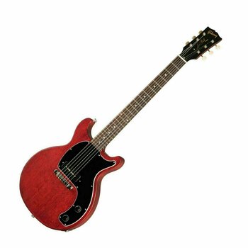 Elektrische gitaar Gibson Les Paul Junior Tribute DC Worn Cherry - 1