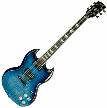 Guitare électrique Gibson SG Modern Blueberry Fade - 1