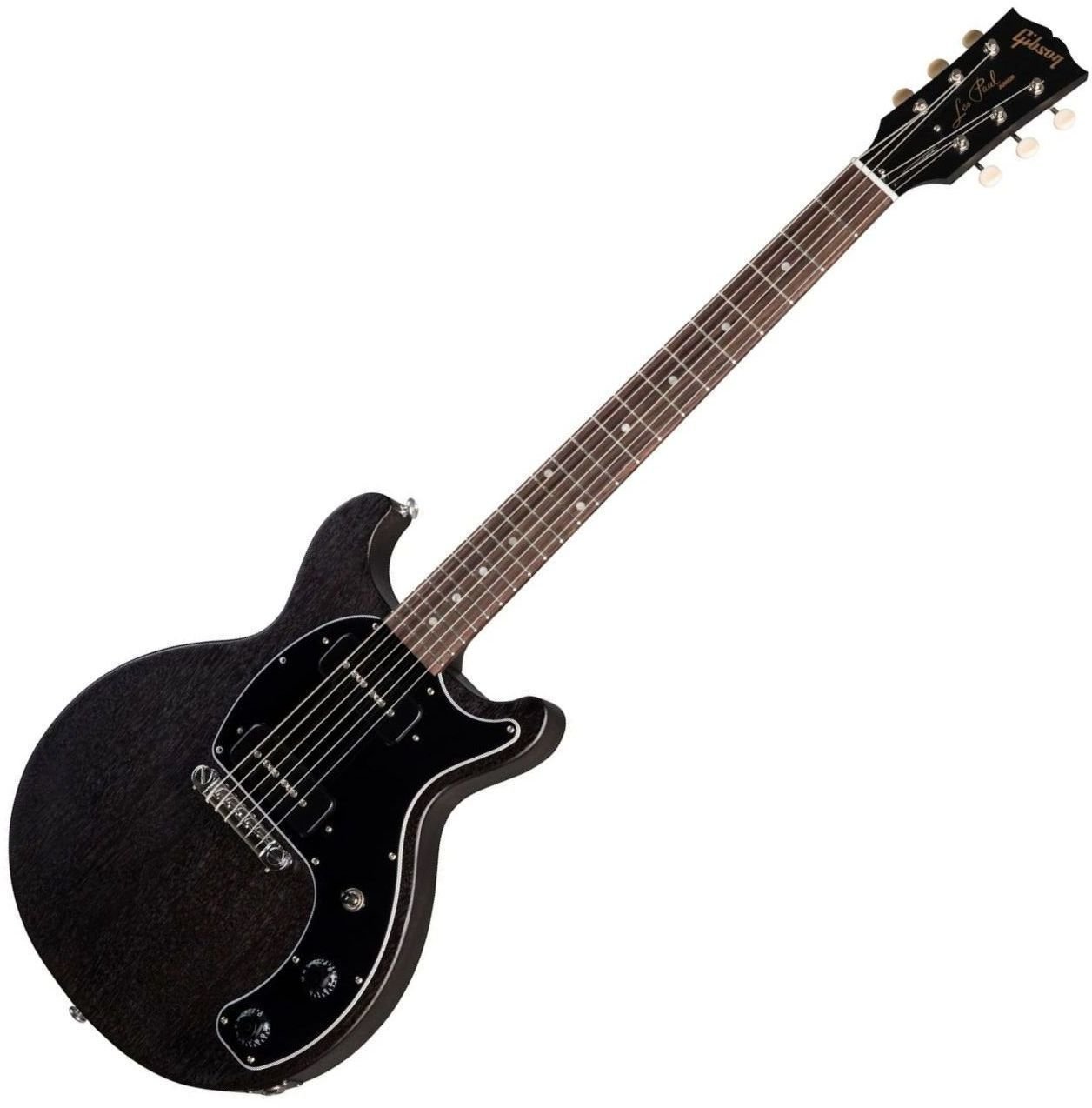 Elektrische gitaar Gibson Les Paul Special Tribute DC Worn Ebony