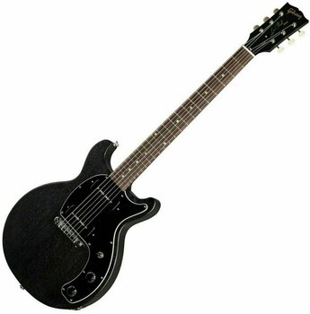 Elektrische gitaar Gibson Les Paul Special Tribute DC Worn Ebony - 1