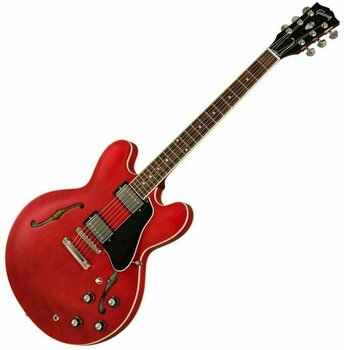 Guitarra Semi-Acústica Gibson ES-335 Satin Faded Cherry - 1