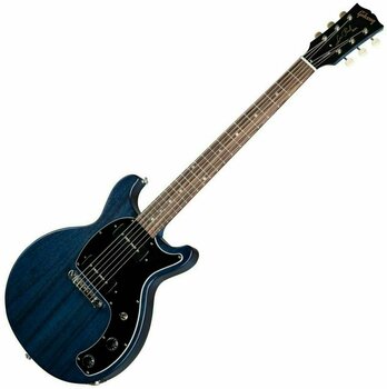 Elektromos gitár Gibson Les Paul Special Tribute DC Blue Stain - 1