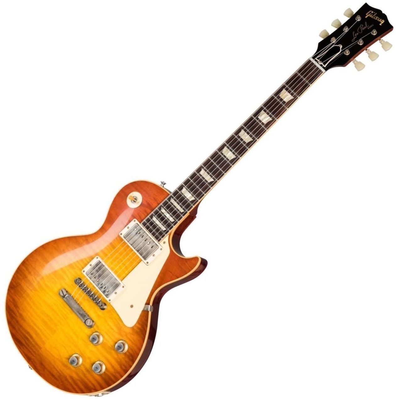 Guitarra elétrica Gibson 1960 Les Paul Standard Reissue VOS Tangerine Burst