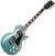Electric guitar Gibson Les Paul Modern Faded Pelham Blue