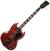 Guitare électrique Gibson SG Standard 61 Sideways Vibrola Vintage Cherry