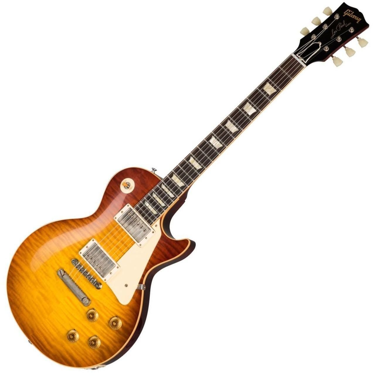 Електрическа китара Gibson 60th Anniversary 59 Les Paul Standard BRW Orange Sunset Fade