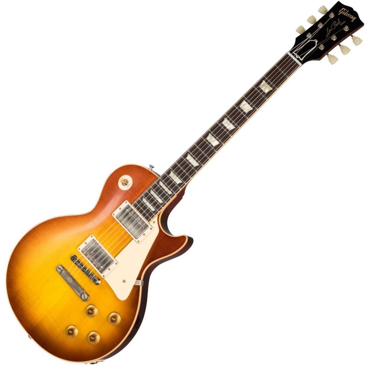 Elektrisk guitar Gibson 1958 Les Paul Standard Reissue VOS Iced Tea Burst