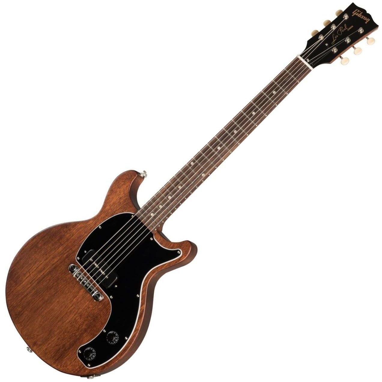 Elektrische gitaar Gibson Les Paul Junior Tribute DC Worn Brown